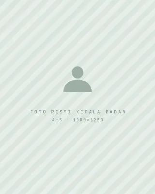 Petak contoh nonproduksi untuk foto resmi Kepala Badan (data uji)
